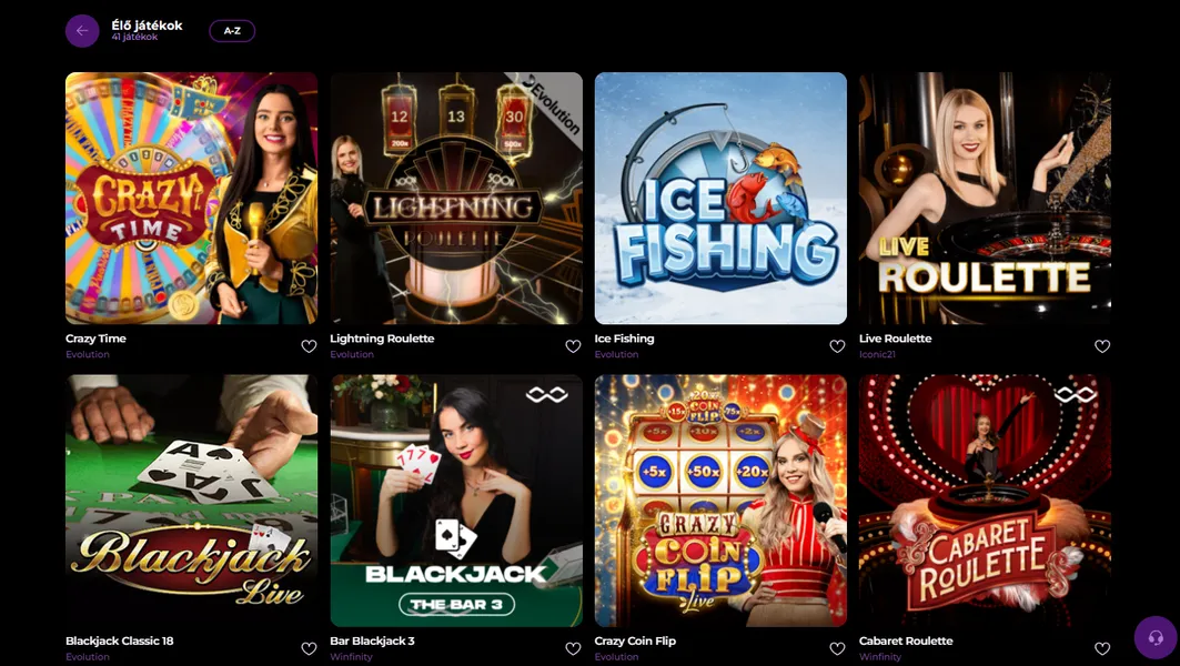 Profi játékosoknak ajánlott casino games online