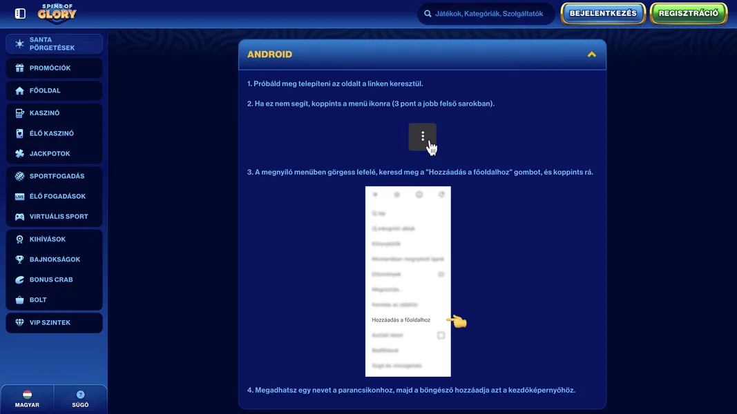 Android és iOS kompatibilitás